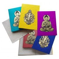 Handmade Lokta Buddha Notebook