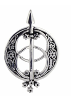 Chalice Well Brooch Pewter