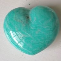 Amazonite Heart 7cm dia