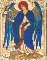 Archangel Gabriel Window Transfer